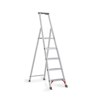 Yara enkel oploopbare trap 5 treden - wh 3,12 m Yara enkel oploopbare trap 5 treden - wh 3,12 m