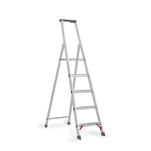 Yara enkel oploopbare trap 5 treden - wh 3,12 m Yara enkel oploopbare trap 5 treden - wh 3,12 m