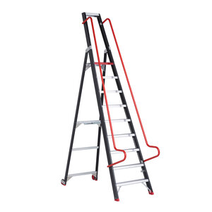 Altrex Taurus enkel oploopbare magazijntrap -  9 treden Altrex Taurus enkel oploopbare magazijntrap -  9 treden