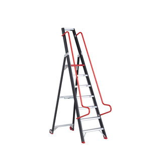 Altrex Taurus enkel oploopbare magazijntrap -  7 treden Altrex Taurus enkel oploopbare magazijntrap -  7 treden