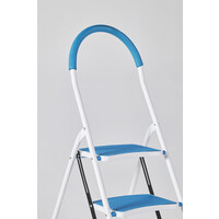 Excelsior Home stalen trap 1x3 treden met hoge beugel Excelsior Home stalen trap 1x3 treden met hoge beugel