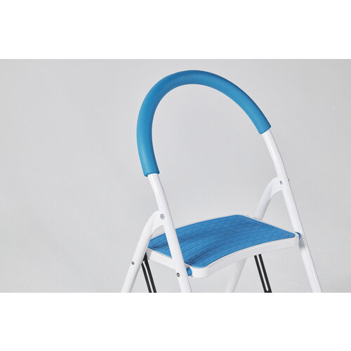 Excelsior Home stalen trap 1x3 treden met hoge beugel Excelsior Home stalen trap 1x3 treden met hoge beugel