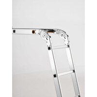 Excelsior aluminium vouwladder 4x3 sporten + platform