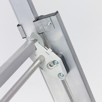 Platform ladder 5 tot 7 treeds vouwbare beugel Platform ladder 5 tot 7 treeds vouwbare beugel