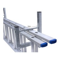 Ladder ophangbeugel / muurbeugel 1 & 2 delig