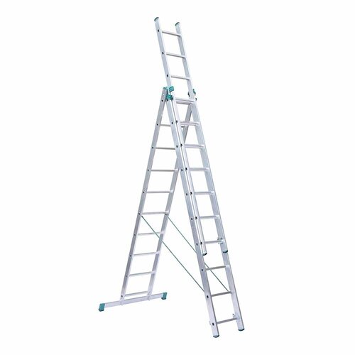 Eurostairs escalera de reforma doméstica de tres tramos recta 3x10 peldaños - Usada Eurostairs Eurostairs escalera de reforma doméstica de tres tramos recta 3x10 peldaños - Usada