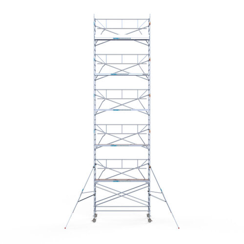 Andamio solar móvil de 135x305x12,2 m de altura de trabajo, incluye elevador solar Euroscaffold Andamio solar móvil de 135x305x12,2 m de altura de trabajo, incluye elevador solar