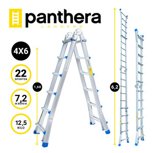 Multiescalera Panthera 4x6