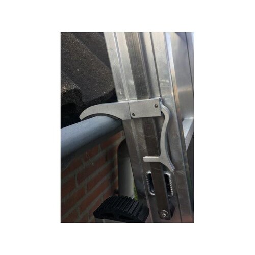 Escalera corredera de 2 tramos con sistema Top Safe 2x10 Nivel inteligente Escalera corredera de 2 tramos con sistema Top Safe 2x10