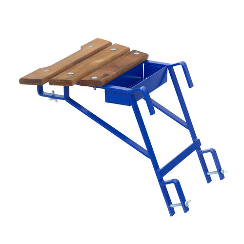 Soporte de pared para escaleras Azul (peldaño 30 mm) Panthera Soporte de pared para escaleras Azul (peldaño 30 mm)