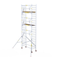 Panthera Andamio móvil Panthera 90x245 8,2 m altura de trabajo barandillas simples Panthera Andamio móvil Panthera 90x245 8,2 m altura de trabajo barandillas simples