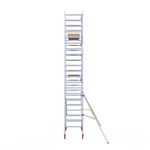 Andamio móvil Panthera 90x185 7,2 m altura de trabajo barandillas simples Panthera Andamio móvil Panthera 90x185 7,2 m altura de trabajo barandillas simples