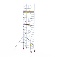 Panthera Andamio móvil Panthera 75x185 8,2 m altura de trabajo barandillas simples delanteras Panthera Andamio móvil Panthera 75x185 8,2 m altura de trabajo barandillas simples delanteras