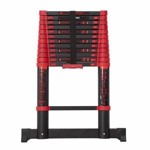 Panthera Escaleras telescópicas Negro/Rojo 3,8 metros - Copia Panthera Escaleras telescópicas Negro/Rojo 3,8 metros - Copia