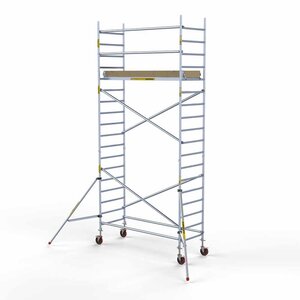 Panthera Andamio móvil Panthera 90 x 245 x 6,2 m altura de trabajo Panthera Andamio móvil Panthera 90 x 245 x 6,2 m altura de trabajo