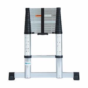 Eurostairs Escaleras telescópicas Flex 3,80 metros con cierre suave Escaleras telescópicas Flex 3,80 metros con cierre suave