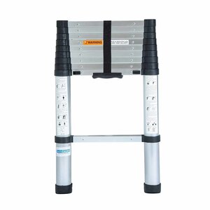 Eurostairs Escaleras telescópicas Flex 2,90 metros con cierre suave Escaleras telescópicas Flex 2,90 metros con cierre suave