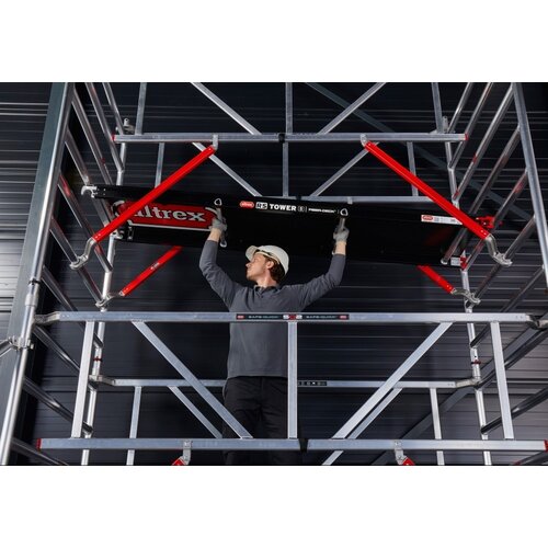 Andamio Altrex RS52-S con remolque para andamios DeLuxe 135 x 245 x 8,2 m de altura de trabajo Altrex Andamio Altrex RS52-S con remolque para andamios DeLuxe 135 x 245 x 8,2 m de altura de trabajo
