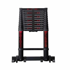 Panthera Escaleras telescópicas negras 3,2 metros Escaleras telescópicas negras 3,2 metros