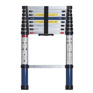 Panthera Escaleras telescópicas de 2,6 metros con cierre suave Panthera Escaleras telescópicas de 2,6 metros con cierre suave