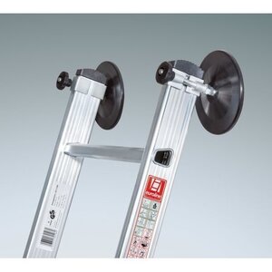 Retenedor / separador de escalera con discos redondos