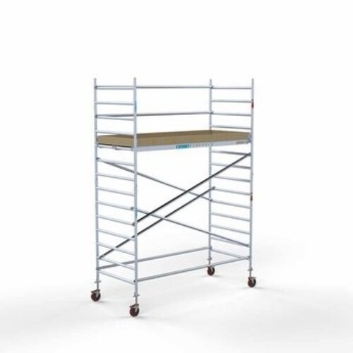 Remolque para andamios con cerradura + Andamio rodante básico 135 x 305 x 5,2 metros Euroscaffold Remolque para andamios con cerradura + Andamio rodante básico 135 x 305 x 5,2 metros