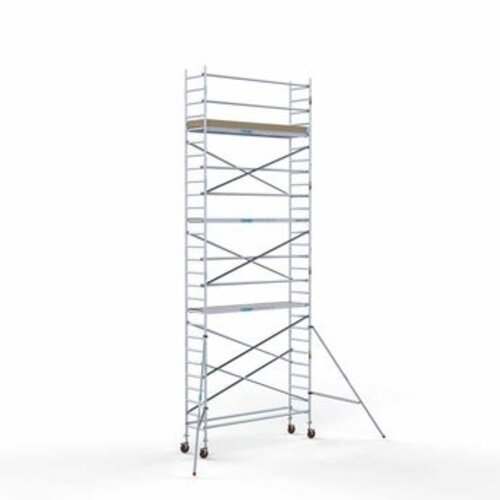 Remolque para andamios con cerradura + Andamio rodante básico 75 x 305 x 9,2 metros Euroscaffold Remolque para andamios con cerradura + Andamio rodante básico 75 x 305 x 9,2 metros