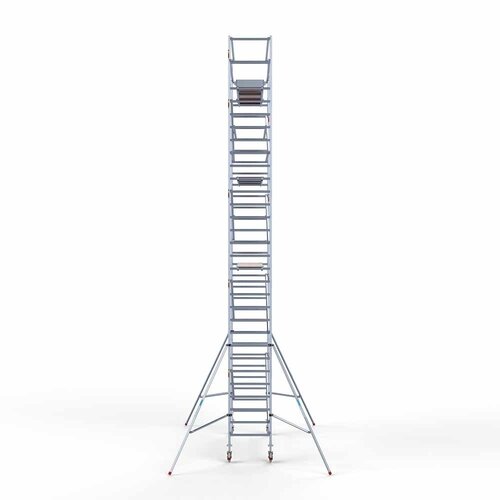 Andamio rodante Completo 90 x 305 x 10,2 m de altura de trabajo con plataforma ligera Euroscaffold Andamio rodante Completo 90 x 305 x 10,2 m de altura de trabajo con plataforma ligera