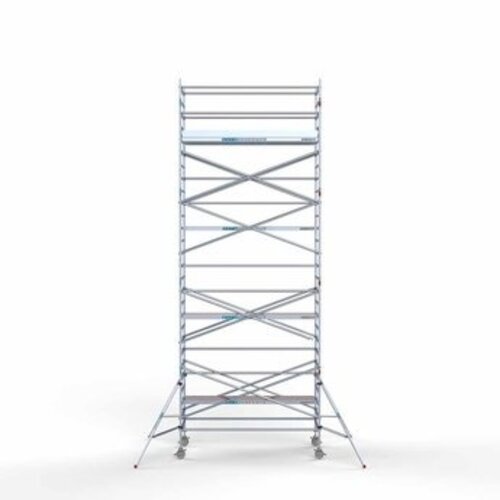 Remolque para andamios + Andamio rodante completo 135 x 305 x 9,2 m altura de trabajo Euroscaffold Remolque para andamios + Andamio rodante completo 135 x 305 x 9,2 m altura de trabajo