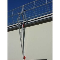 RSS Protección del borde del tejado Juego completo de protección de bordes de tejado RSS 12 metros RSS Protección del borde del tejado Juego completo de protección de bordes de tejado RSS 12 metros