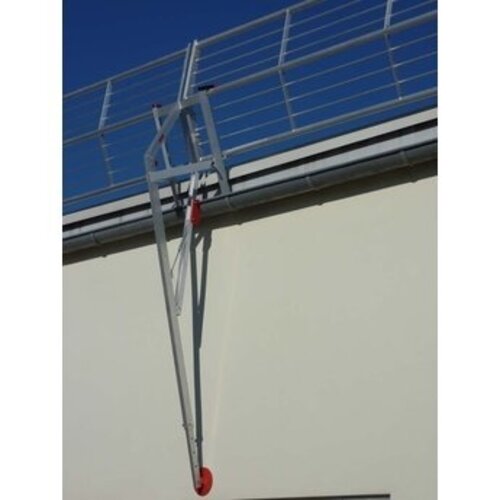 Juego completo de protección de bordes de tejado RSS 9 metros RSS Protección del borde del tejado Juego completo de protección de bordes de tejado RSS 9 metros