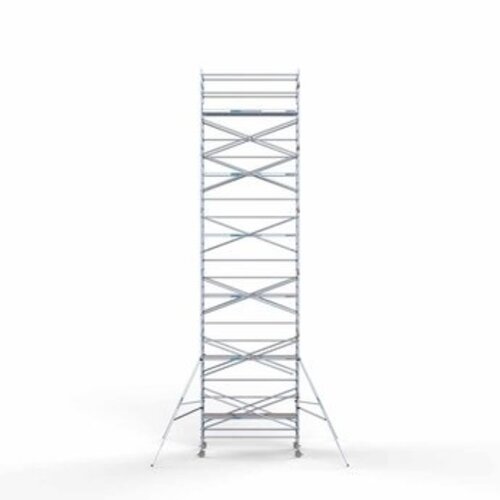 Remolque para andamios + Andamio rodante completo 135 x 305 x 13,2 m altura de trabajo Euroscaffold Remolque para andamios + Andamio rodante completo 135 x 305 x 13,2 m altura de trabajo