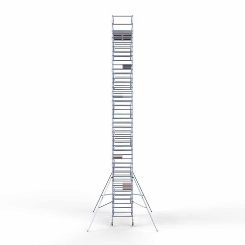 Andamio móvil completo 135 x 305 x 14,2 m altura de trabajo Euroscaffold Andamio móvil completo 135 x 305 x 14,2 m altura de trabajo