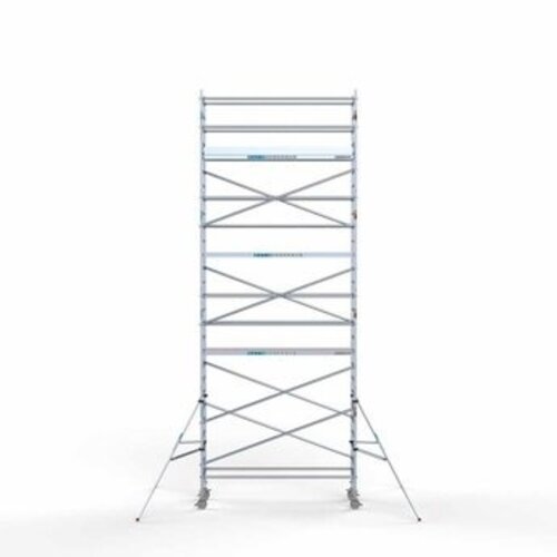 Remolque para andamios + Andamio rodante completo 90 x 305 x 9,2 m altura de trabajo Euroscaffold Remolque para andamios + Andamio rodante completo 90 x 305 x 9,2 m altura de trabajo