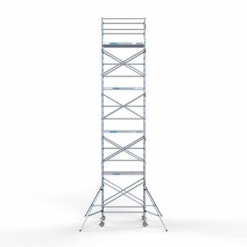 Remolque para andamios + Andamio rodante completo 135 x 190 x 10,2 m altura de trabajo Euroscaffold Remolque para andamios + Andamio rodante completo 135 x 190 x 10,2 m altura de trabajo