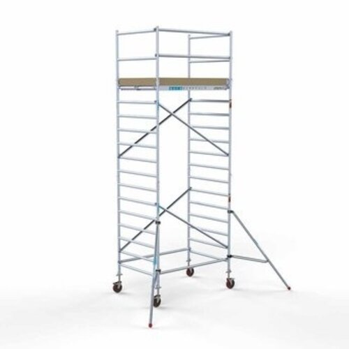 Remolque para andamios + andamio rodante básico 135 x 190 x 7,2 m Euroscaffold Remolque para andamios + andamio rodante básico 135 x 190 x 7,2 m