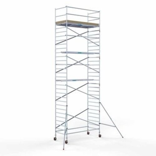 Remolque para andamios + andamio rodante básico 135 x 305 x 10,2 m Euroscaffold Remolque para andamios + andamio rodante básico 135 x 305 x 10,2 m