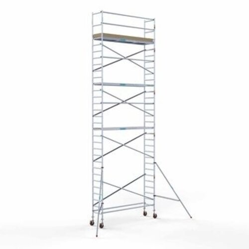 Remolque para andamios + andamio rodante básico 75 x 305 x 10,2 m Euroscaffold Remolque para andamios + andamio rodante básico 75 x 305 x 10,2 m