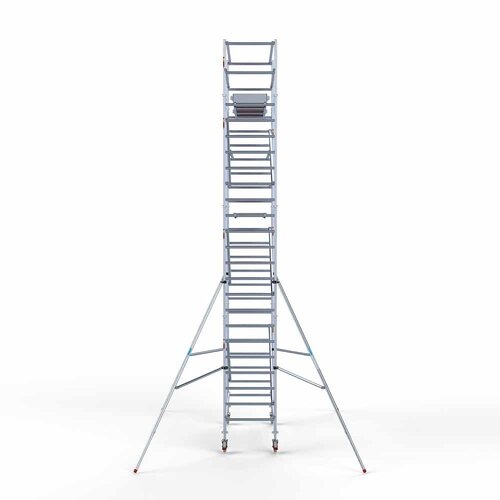 Andamio móvil completo 90 x 250 x 8,2 m de altura de trabajo Euroscaffold Andamio móvil completo 90 x 250 x 8,2 m de altura de trabajo