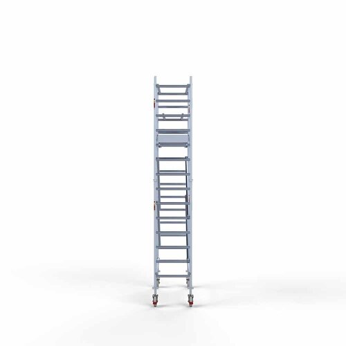 Andamio móvil completo 75 x 190 x 5,2 m altura de trabajo Euroscaffold Andamio móvil completo 75 x 190 x 5,2 m altura de trabajo