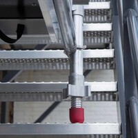 Euroscaffold Andamio de escalera 75 x 190
