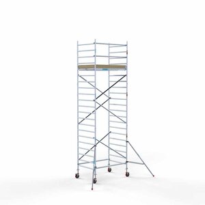 Euroscaffold Base andamio móvil 135 x 190 x 7,2 m altura de trabajo Base andamio móvil 135 x 190 x 7,2 m altura de trabajo