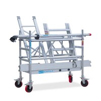 Euroscaffold Andamio rodante Una altura de trabajo de 4,2 m Euroscaffold Andamio rodante Una altura de trabajo de 4,2 m