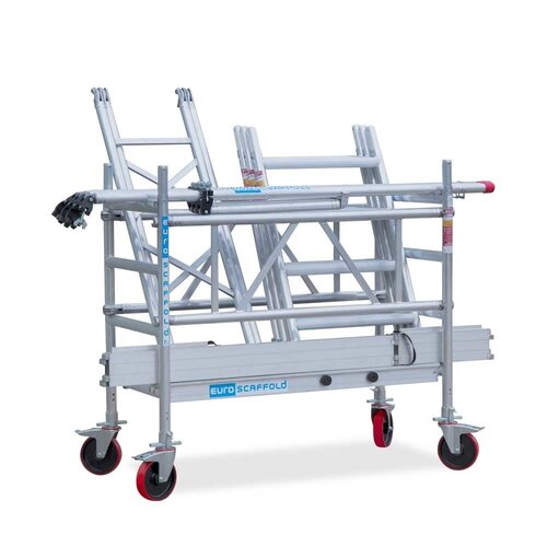 Andamio rodante Una altura de trabajo de 4,2 m Euroscaffold Andamio rodante Una altura de trabajo de 4,2 m