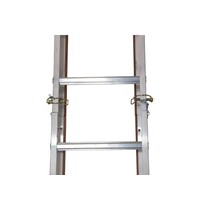 Sólido Escalera de tejado 2m 1x8 peldaños Sólido Escalera de tejado 2m 1x8 peldaños