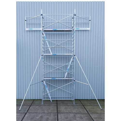 Plataforma andamio escalera 7 peldaños Eurostairs Plataforma andamio escalera 7 peldaños