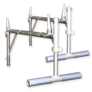 Euroscaffold Consola de extension Europen juego completo 75 x 250 cm Consola de extension Europen juego completo 75 x 250 cm