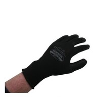 Euroscaffold Guantes de trabajo negros