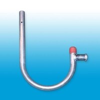 Euroscaffold Gancho de cumbrera para andamio de tejado/chimenea juego de 2 Euroscaffold Gancho de cumbrera para andamio de tejado/chimenea juego de 2