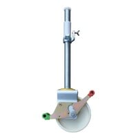 Euroscaffold Andamio móvil Euro con barandillas vario 135x250x10,2m de altura de trabajo Euroscaffold Andamio móvil Euro con barandillas vario 135x250x10,2m de altura de trabajo